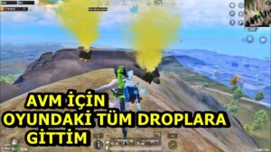 AVM İÇİN OYUNDAKİ TÜM DROPLARA GİTTİM ! 2 FİŞEK ATTIM SOLO SQUAD PUBG MOBİLE