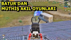 BATUR'DAN MÜTHİŞ AKIL OYUNLARI SOLO SQUAD PUBG MOBİLE