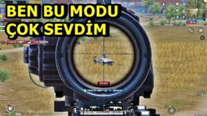BEN BU MODU ÇOK SEVDİM ! EFSANE MAÇ PUBG MOBİLE