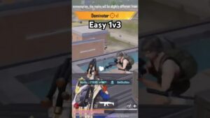Easy 1v3 #pubg #bgmi #gaming #bgmishorts #pubgmobile #music #bgmihighlights #bass #gameplay #remix