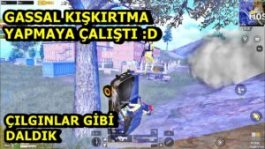 GASSAL KIŞKIRTMA YAPMAYA ÇALIŞTI :) HER YERE DALDIK MÜTHİŞ MAÇ PUBG MOBİLE