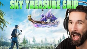 NEW Flying Pirate Ship And Floating Islands With Treasure! New Update 😨 PUBG MOBILE