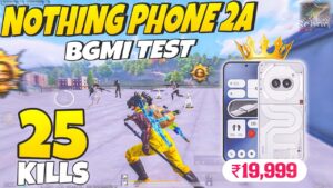 🔥NOTHING Phone 2a BGMI Test | Nothing phone 2a Pubg Gaming Review
