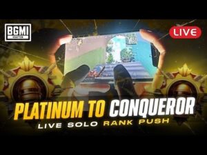 🔥Platinum to Conqueror Rank Push Live | #bgmi  #bgmilive #bgmishorts #bgmihighlights 🚀