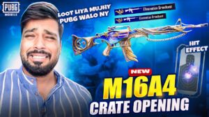 Seraphic Beacon M16A4 Crate Opening 🥶 | PUBG MOBILE | Giveaway 🎁