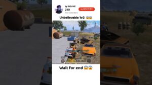 Unbelievable 1v3 Clutch 😱 #bgmi #pubg #gaming #zabargaming #ytshort