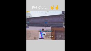 Victor 1v4 Clutch in Pubg Mobile 😱 #gaming #pubgshort #pubg #shorts