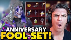 WAITED 4 YEARS FOR THIS! Fool Set Anniversary Crate Opening - PUBG Mobile