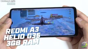 Xiaomi Redmi A3 test game PUBG Mobile | Helio G36