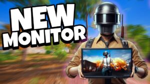 i played on a NEW MOINTOR! PUBG Console XBOX PS5 PS4