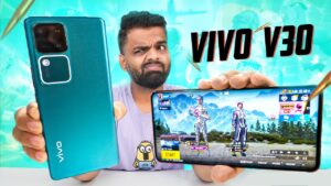 vivo V30 PUBG Test with FPS Meter🔥