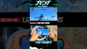 3.1⚠️DOWN TO 🌍 KING TWO FINGER BEST GAMEPLAY PUBGMOBILE🚧#bgmi #gaming #handcam #pubg #120fps