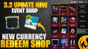 3.2 Update New Event Shop | Redeem Popularity Rewards | New Currency |PUBGM