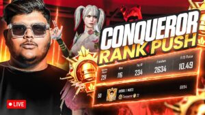 🇮🇳 ATB HYDRA 🐉 | TOP 30 CONQUEROR RANK PUSH | BGMI LIVE | HYDRA MASTIZONE