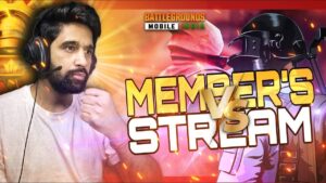 BGMI: 1 V 1 WITH ALL MEMBER'S / MEMBERSHIP STREAM WITH ONE HAND GOD  #shortsfeed #bgmilive #shorts