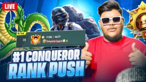 🇮🇳  BOOM BAAM CONQUEROR RANK PUSH  | BGMI LIVE | HYDRA MASTIZONE