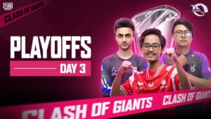 [ENG] PUBG MOBILE RUTHLESS CLASH OF GIANTS SEASON 4| PLAYOFFS| DAY 3 FT. #HORAA #AE #I8 #BTR #DRS