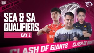 [ENG] PUBG MOBILE RUTHLESS CLASH OF GIANTS SEASON 4| SEA & SA QUALIFIERS| DAY 2 FT. #BTR #RRQ #STE