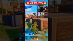 MR BRO 1VS4 😯🔥|| MR BRO RUSH GAME PLAY || BOMTA GAMING #mrbro,#pubg,#pubgmobile