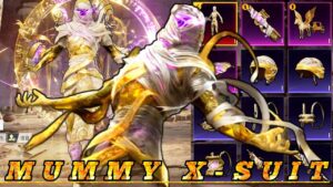 MUMMY X- SUIT PUBG MOBILE (CN) GAME FOR PEACE. BEST MUMMY SET EVER