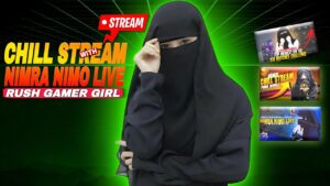 🛑NIMRA NIMO LIVE🛑 || PUBG MOBILE || CHILL STREAM WITH NIMO GIRL RUSH GAME ONLY