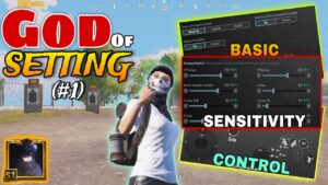 New Conqueror🔥Best Sensitivity + Control CODE 5 Finger FASTEST PLAYER Setting | PUBG BGMI