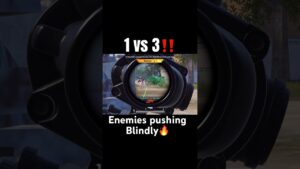Pixel peeks🔥 easy 1 vs 3‼️ #bgmi #pubg #1vs3 #pubgmobile #gaming #ytshorts #clutch #shorts #short