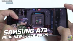 Samsung Galaxy A73 test game PUBG New State Ultra 90 FPS | Snapdragon 778G