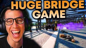 THE MCMONDO BRIDGE GAME | SQUADS w/ HOLLYWOODBOB & CHOCOTACO | PUBG UPDATE 28.2