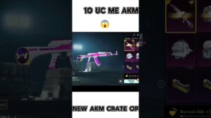 10 UC AKM UPGRADE 😱#bgmi #pubgmobile #crateopening #funny #comedy #pubg #gaming #new #vira#creator
