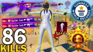 86 Kills😱MY HARDEST GAME in RANKED CONQUERORS LOBBY🥵Solo Vs Squad | PUBG Mobile