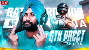 CONQUEROR तबाही  : BGMI LIVE | GTXPREET PUBG LIVE