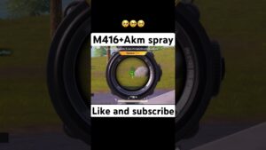 M416 +Akm 😱😱😨😨 #bgmi #bgmiindia #pubg #pubgmobile #shortvideo #youtubeshorts #gaming #youtube A1