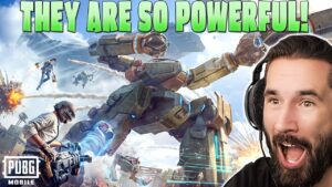 Mecha Robots And Magnet Gun Are OP In Squad Gameplay 😱 PUBG MOBILE