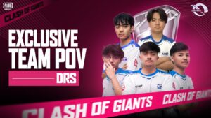 PUBG MOBILE CLASH OF GIANTS S4- TEAM EXCLUSIVE POV-DRS GAMING  #DRS