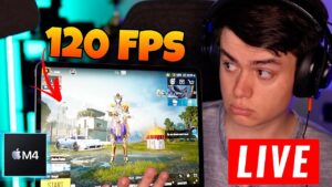 PUBG MOBILE CONQUEROR RANK GRIND On The 120FPS M4 IPAD PRO!