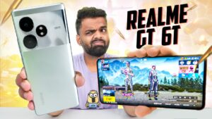 Realme GT 6T 5G - PUBG Test with FPS Meter🔥