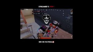 Streamer's pov | #bgmi #pubgmobile #pubg #shorts #bgmishorts #gaming #trending  #subscribe