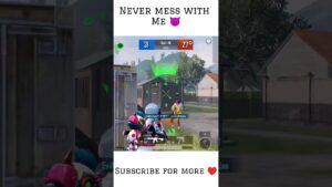 Don't Mess 😈 #short #bgmi #pubg #game #gamer