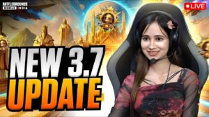 BGMI NEW UPDATE IS HERE😍PLAYING BGMI 3.7 UPDATE LIVE🥳 |#bgmilive #girlgamer #pubgmobile