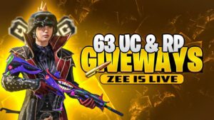 pubg mobile live uc custom rooms uc giveaway rooms#zeeisLive #pubgmobile#gaminG