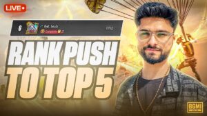 KYA AAJ SERIOUS RANK PUSH HOGA? | CLOSE TO TOP 5 | BGMI LIVE